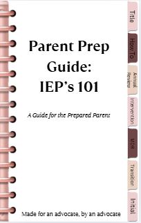 IEP Prep Guide